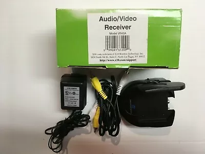 Used X10 Wireless Audio/Video Receiver Model VR42A  • $8.99