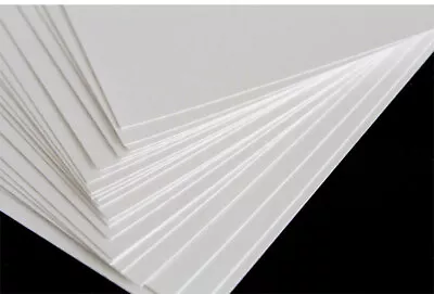 £2.56 • Buy A4 Or A5 WHITE GLOSS & SATIN CARD 200, 250, 300 & 350 Gsm For LASER PRINTERS