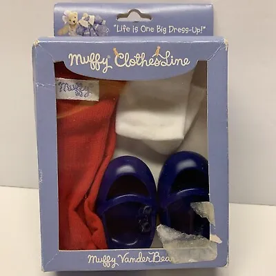 Muffy Clothesline FOOTSIE Leg & Footwear Set #1 Socks And Shoes Outfit • $9.92