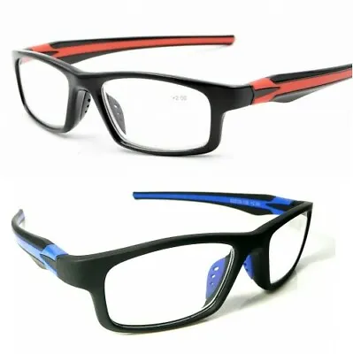 £9.95 • Buy Reading Glasses Men's Women's Sports Silicone Temple Reader +1.50~+3.50