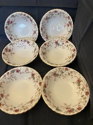 Minton Ancestral Set Of 6 Dessert Bowls 14cmx5cm • £14.99