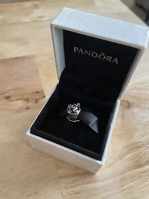 Genuine Pandora Enchanted Mouse In A Tea Cup Charm • £22