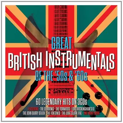 Great British Instrumentals Of The 50s & 60s 3-CD NEW SEALED Shadows/Tornados+ • $7.45