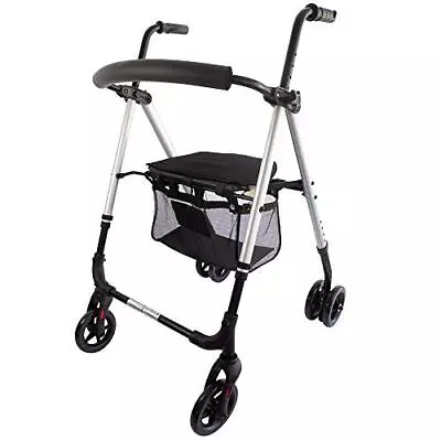 Lightweight Folding Four Wheel Walker Model Dehesa Mobility Walker Zimmer Frame • £123.38