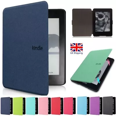 For Amazon Kindle Paperwhite 5th 6th 7th Gen Kids Smart Flip Leather Case Cover • £5.39