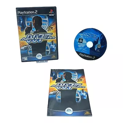 James Bond 007 Agent Under Fire PS2 Game Mint Condition Complete + Manual PAL UK • £12.95