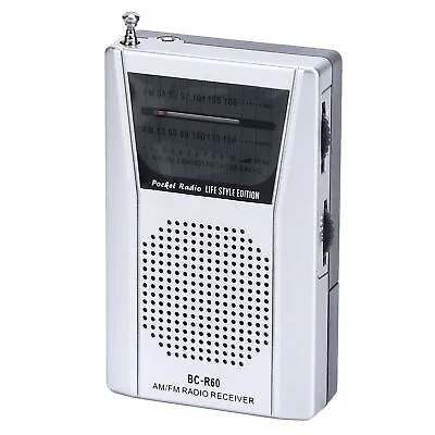 Radio Pocket Small Mini Muti-use Practical AM FM Transistor Radio Gift HD YA • $8.76