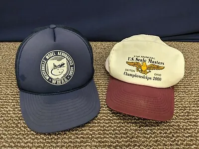 Vintage Aeronautics WMAA US Scale Masters Dayton Plane Baseball Cap Hat Snapback • $11.10