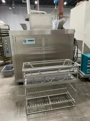 Crest Heavy Duty Stainless Steel Single Tank Ultrasonic Cleaner New 2004 • $17250