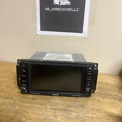 2007-2014 Chrysler Dodge Jeep High Speed Radio CD DVD MyGig RBZ P05064879AG OEM • $199.99