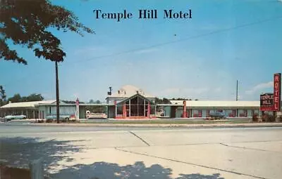 SALISBURY Maryland MD    TEMPLE HILL MOTEL & CAFE   Roadside  Ca1950's Postcard • £6.39