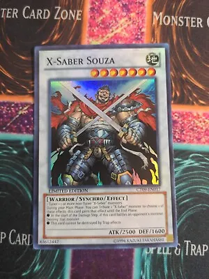 $1.70 • Buy Yu-Gi-Oh! X-Saber Souza CT09-EN017 Limited Super Rare NM 