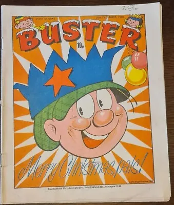 £5 • Buy Buster Comic Christmas Issue (1979) IPC Magazines, Fair