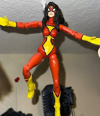 2006 Marvel Legends Spider-Woman From Modok BAF Build Toy Biz No Under Arm Web • $12.99