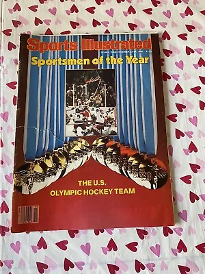 Sports Illustrated.  Miracle On Ice. 1980 Olympics. Sportsman Of The Year • $12