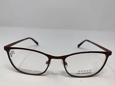 Morel Nomad Eyeglasses Frame 40074n Mp03 53-18-135 Brown/pink Full Rim 4513 • $54.25