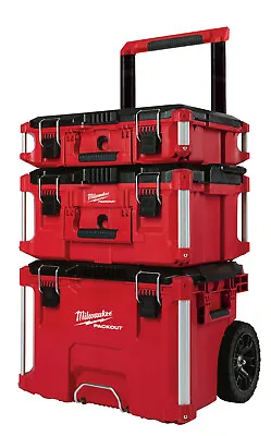 Milwaukee PACKOUT Tool Box Storage System 3 Box Stack • $399