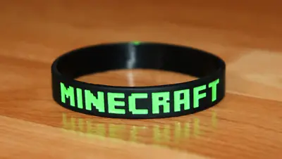 Minecraft Video Game Rare Promo Wristband Collectible Gamescom Xbox • $35.95