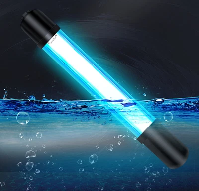 Aquarium Fish Tank Tools Equipment UV Sterilizer Light Lamp Strip Disinfect • £15.59