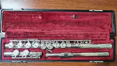 Yamaha 211S Silver Plated Flute Made In Japan • $271.29