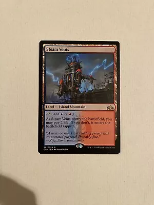 MTG Steam Vents Guilds Of Ravnica 257/259 Regular Rare - ✨NEAR MINT✨ • $11.50