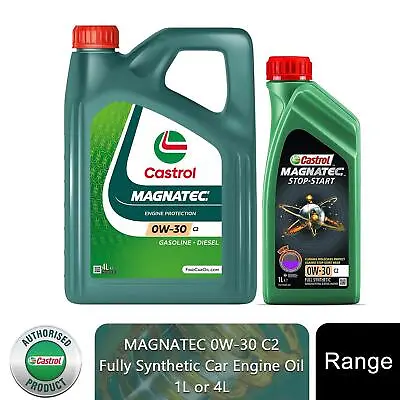 £29.59 • Buy 0w 30 Fully Synthetic Engine Oil, Castrol Magnatec 0w-30 C2 For Honda Vehicles