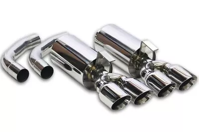 Flowtech 11542FLT Axle-Back Exhaust System- 1986-1991 C4 Corvette 5.7L V8 • $761.24