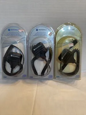 Motorola Remote Speaker Microphone Lot Of 3 NOS Part No 53862 • $129.99