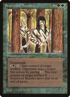 MTG Scarwood Bandits  - The Dark • $3.19