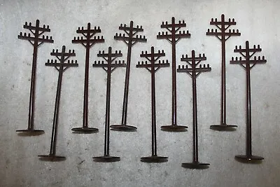 Marx Trains Telephone Poles 10pcs • $9.99