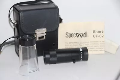 Specwell 8X20 Extra Short Focus Monocular & Micro Stand - Lens. 35X Microscope. • £129.99