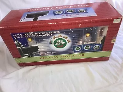 Mr Christmas Holiday Projector With Motion 20 Slides Discs Rotates • $39.99