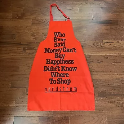 Vtg Apron Money Can’t Buy Happiness Didn’t Know Where To Shop Nordstroms  • $30