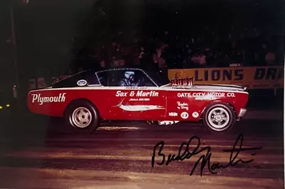 Sox & Martin Nhra Ahra Rare Drag Racing Lions Drag Strip Photo • $49.99