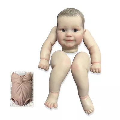 Painted Reborn Doll Kit 19  Maddie Baby Soft Vinyl Kits Lifelike Newborn Toy DIY • £35.74