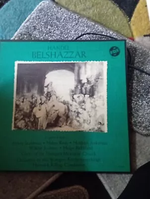 Lp Classical Boxset Handel  Belshazzar • £10