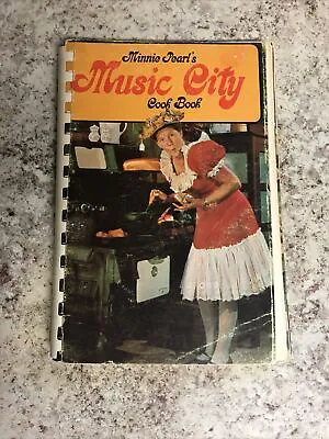 Minnie Pearl’s Music City Cook Book 1970 Vtg Country Music Recipes Illustrated • $15.99