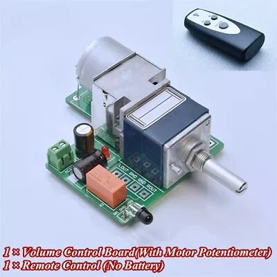 ALPS27 Motor Remote Control Volume Control Board For Upgrading Amp/Preamplifier • $59.89