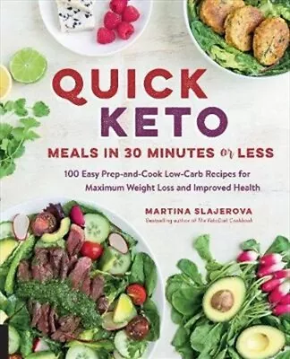 Quick Keto Meals In 30 Minutes Or Less - BOOK • $30.99