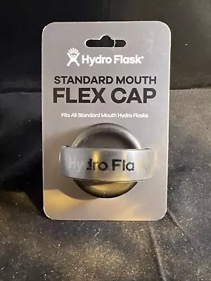 Hydro Flask Flex Cap For Standard Mouth Bottle Replacement Lid SFX001 Black • $8.99