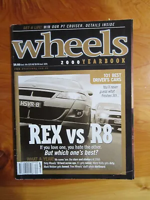 Magazine Wheels 2000 Yearbook     Great **  Must See • $2.50