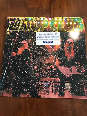 ZZ Top - Club - Original Aus Min LP - PROMO COPY  • $33