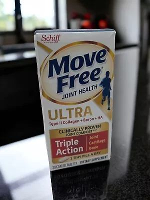 Move Free Ultra 3X TRIPLE ACTION Collagen + Boron HA 30 Tabs Exp 07/2024 • $13.99