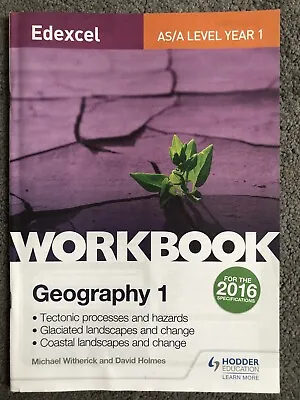 A Level Geography Hodder Workbook • £2