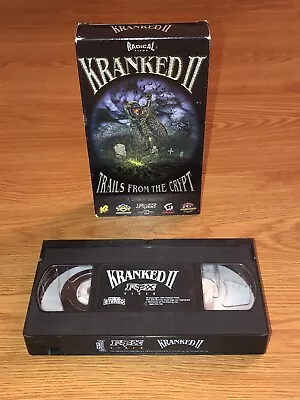 Kranked II: Trails From The Crypt VHS 1999 Fox Mountain Biking K2 Radical Films • $12.99