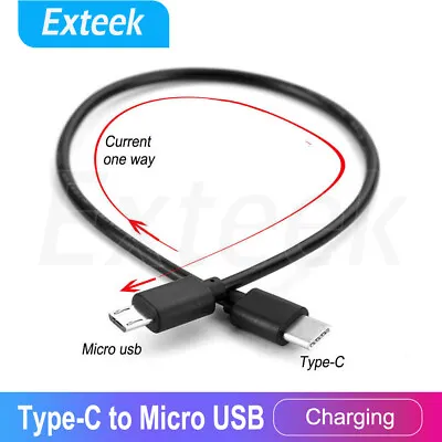Type-C (USB-C) To Micro  USB Charging  Data Sync OTG Cable Cord Lead Adapter • $4.45