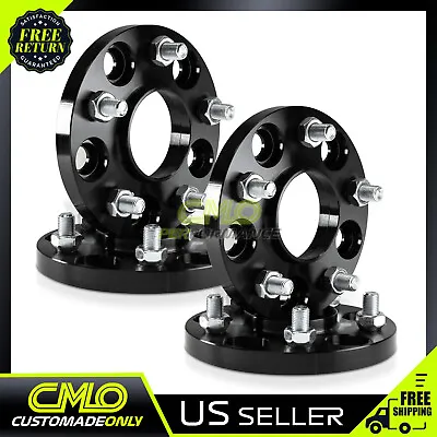 4) 15mm Black Wheel Spacers 5x108 Fits Escape Fusion Focus Bronco Sport F-Type • $94.95