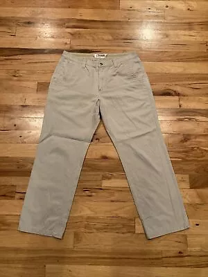 Mountain Khakis Relaxed Fit Beige Casual Outdoor Pants Mens TAG 38 Fits 36 X 31 • $26.50