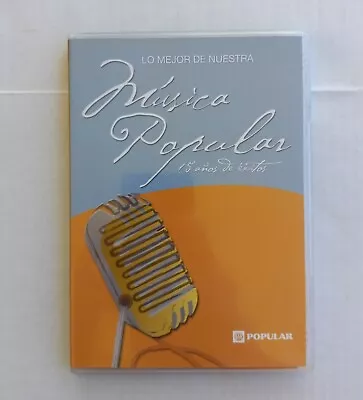 Banco Popular Lo Mejor De Nuestra Musica Popular 15 Años De Exitos DVD • $14.99