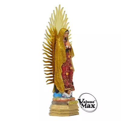 ValuueMax™ Our Lady Of Guadalupe Statue Finely Detailed Resin 8 Inch Tall   • $28